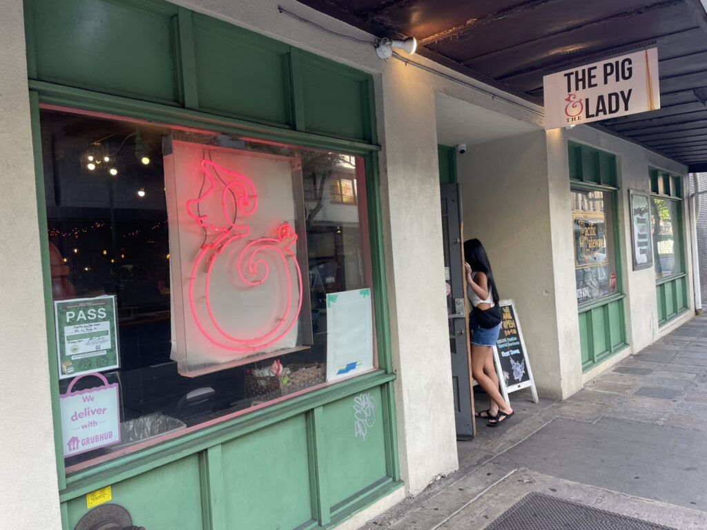 Pig and the Lady