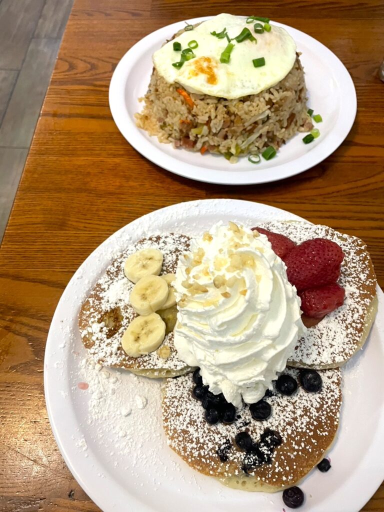 エッグスンシングスのパンケーキ