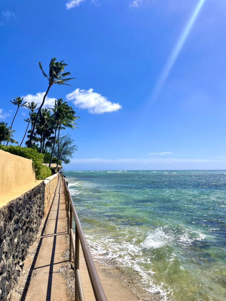 ダイヤモンドヘッド一周ウォーキング