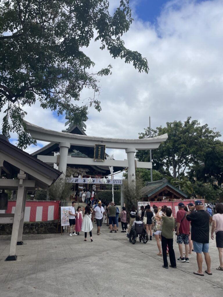 ハワイ 出雲大社 初詣